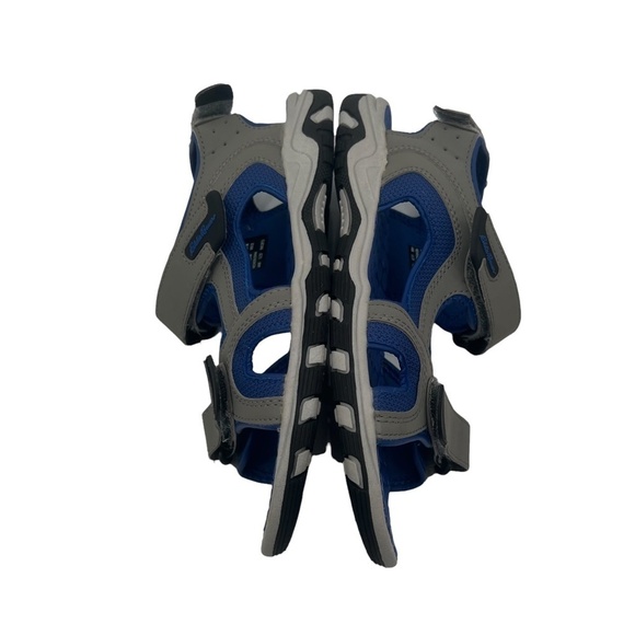 Eddie Bauer Westmont Blue Gray Water Sandals Size 4 Boy's - Picture 6 of 8